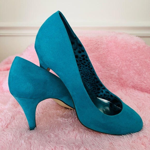 Style & Co by Macys Elegant Turquoise Women's Pumps - Picture 2 of 10